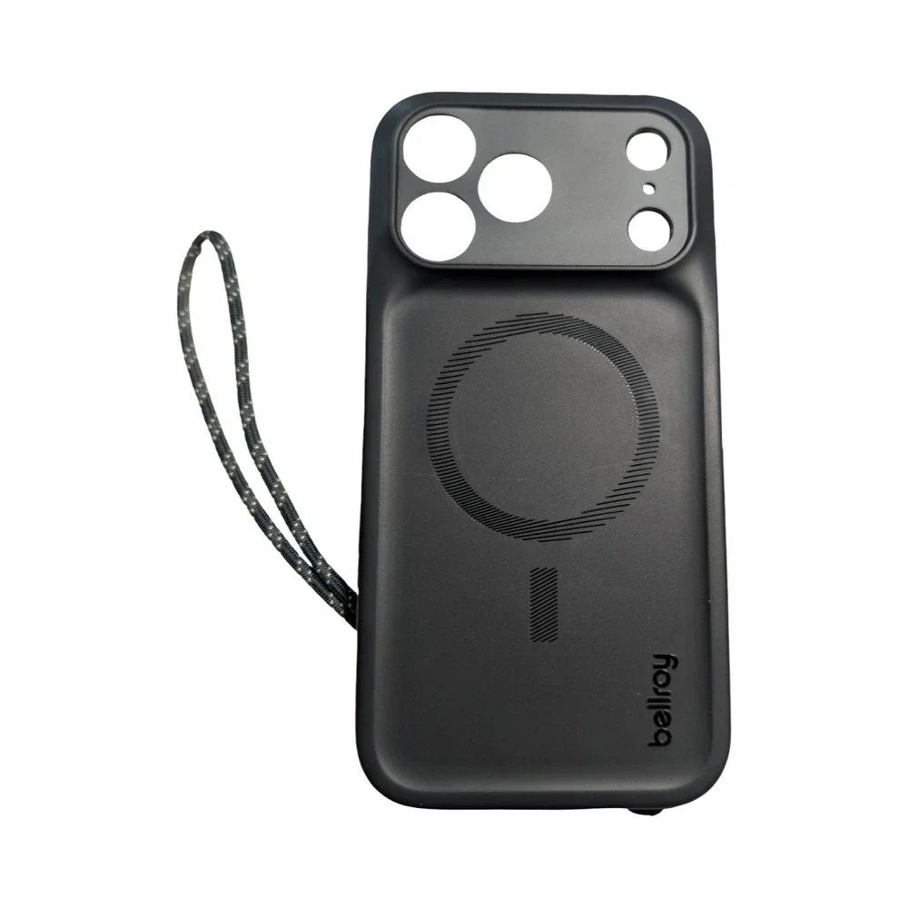 Z1-O Bellroy Venture Case Magsafe for Apple iPhone‎ 17 Pro Max w/ Lanyard Black